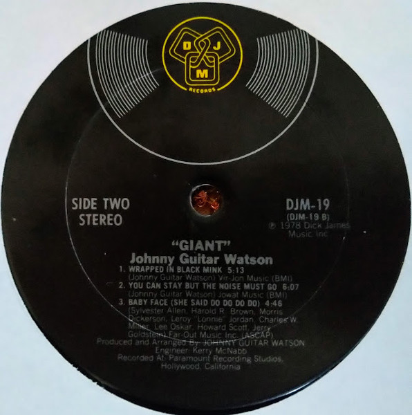 Johnny Guitar Watson - Giant | DJM Records (DJM-19) - 4 Johnny Guitar Watson - Giant | DJM Records (DJM-19) - 4