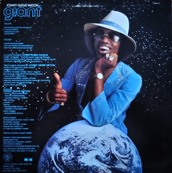 Johnny Guitar Watson - Giant | DJM Records (DJM-19) - 2 Johnny Guitar Watson - Giant | DJM Records (DJM-19) - 2