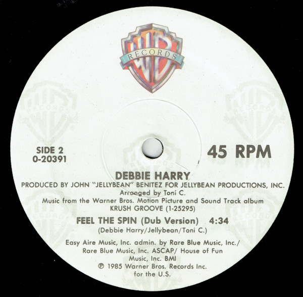 Deborah Harry - Feel The Spin | Warner Bros. Records (0-20391) - 2 Deborah Harry - Feel The Spin | Warner Bros. Records (0-20391) - 2