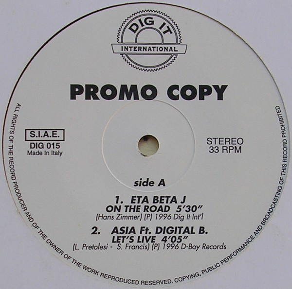 Various - Promo Copy 15 | Dig It International (DIG 015) - 3