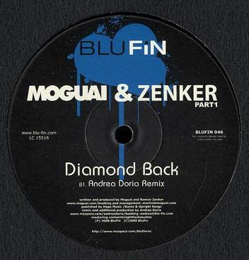 Moguai & Ramon Zenker - Diamond Back | Blu Fin (BLUFIN 046) - 3