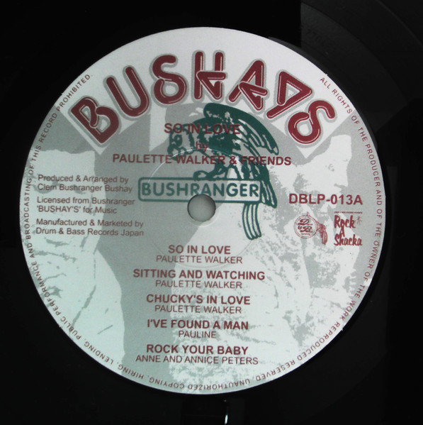 Paulette Walker And Friends - Rock A Shacka Vol.13 So In Love | Drum & Bass Records (DBLP-013) - 3 Paulette Walker And Friends - Rock A Shacka Vol.13 So In Love | Drum & Bass Records (DBLP-013) - 3