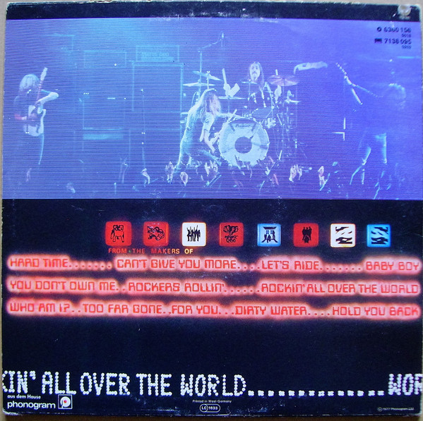 Status Quo - Rockin' All Over The World | Vertigo (6360 156) - 2