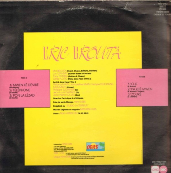 Eric Brouta - Eric Brouta | Debs (HDD 2453) - 2