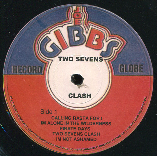 Culture - Two Sevens Clash | Joe Gibbs Record Globe (JGMLP 077) - 2 Culture - Two Sevens Clash | Joe Gibbs Record Globe (JGMLP 077) - 2