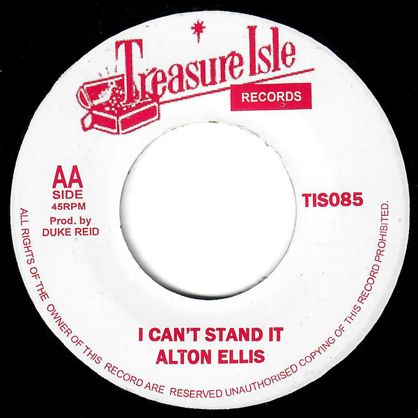 Freddie McKay / Alton Ellis - Love Is A Treasure / I Can't Stand It | Treasure Isle (TIS085)