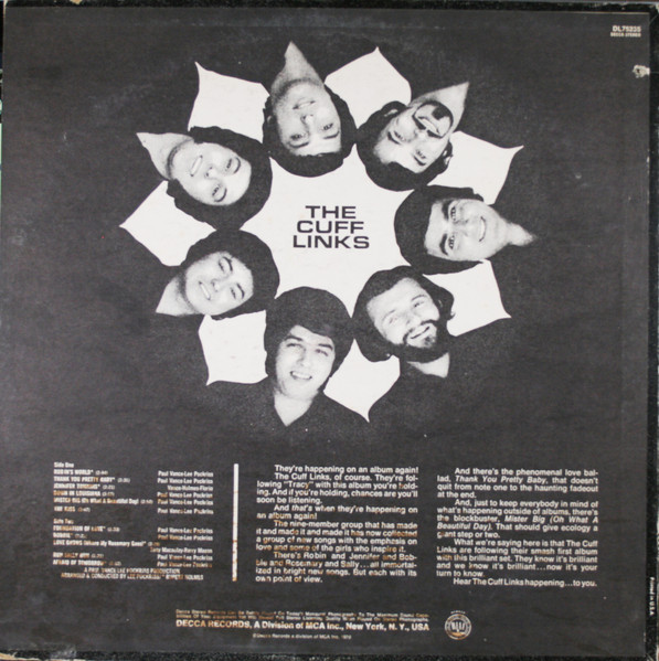 The Cuff Links - The Cuff Links | Decca (DL 75235) - 2