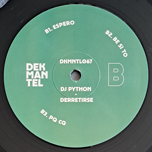 DJ Python - Derretirse | Dekmantel (DKMNTL067) - 4