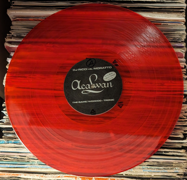 DJ Ricci Vs. Moratto - The Game / Woodoo-Tronic | Acalwan (ACA 9907-12) - 4 DJ Ricci Vs. Moratto - The Game / Woodoo-Tronic | Acalwan (ACA 9907-12) - 4