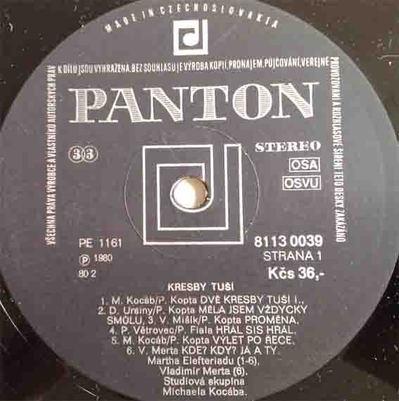 Martha Elefteriadu - Kresby Tuší | Panton (8113 0039) - 3