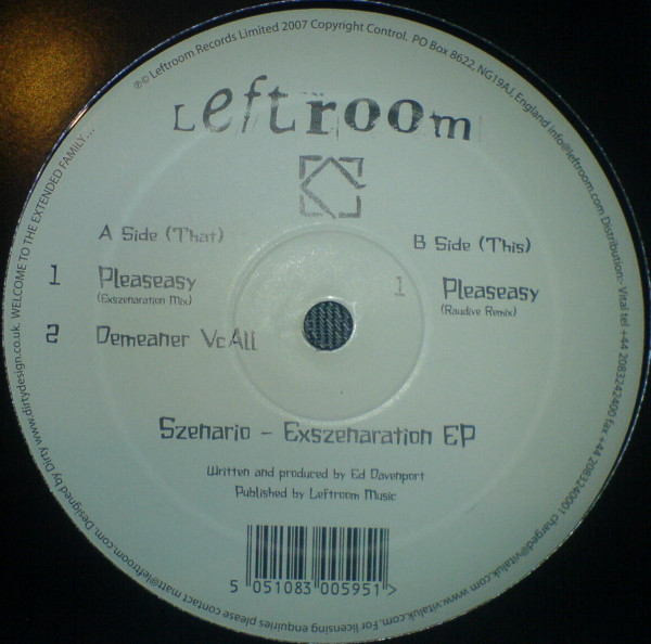 Szenario - Exszenaration EP | Leftroom (Left012)