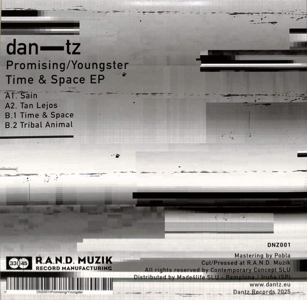 Promising/Youngster - Time & Space EP | Dantz (DNZ001) - 2