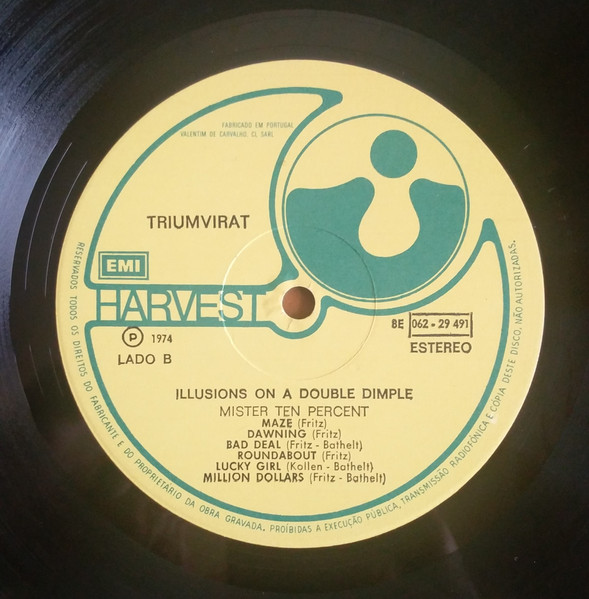 Triumvirat - Illusions On A Double Dimple | Harvest (8E 062-29491) - 4 Triumvirat - Illusions On A Double Dimple | Harvest (8E 062-29491) - 4