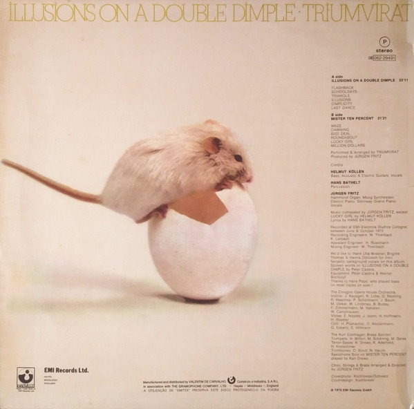 Triumvirat - Illusions On A Double Dimple | Harvest (8E 062-29491) - 2 Triumvirat - Illusions On A Double Dimple | Harvest (8E 062-29491) - 2