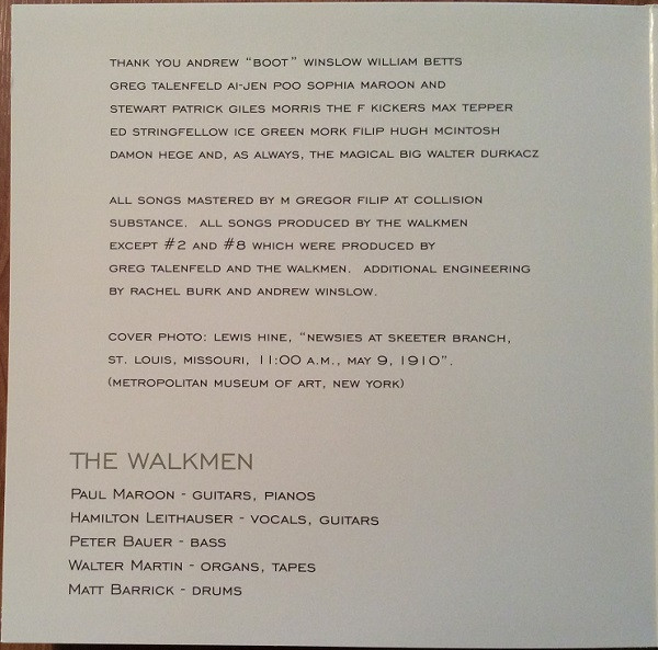 The Walkmen - Everyone Who Pretended To Like Me Is Gone | Startime International (ST-007) - 2