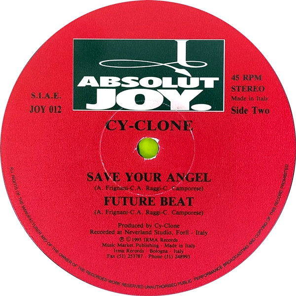 Cy-Clone - Future Brain | Absolut Joy (JOY 012) - 4