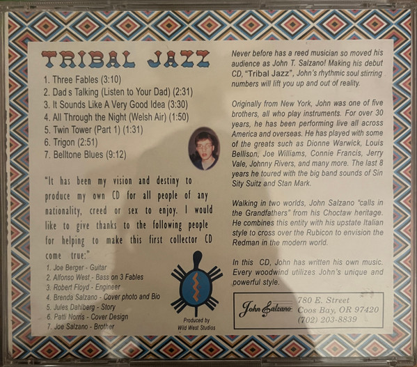 John Salzano - Tribal Jazz (Rubicon) | Not On Label (John Salzano Self-released) (none) - 2