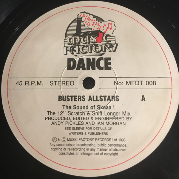 Busters Allstars - The Sound Of Skaaa ! | Music Factory (MFDT 008) - 2 Busters Allstars - The Sound Of Skaaa ! | Music Factory (MFDT 008) - 2