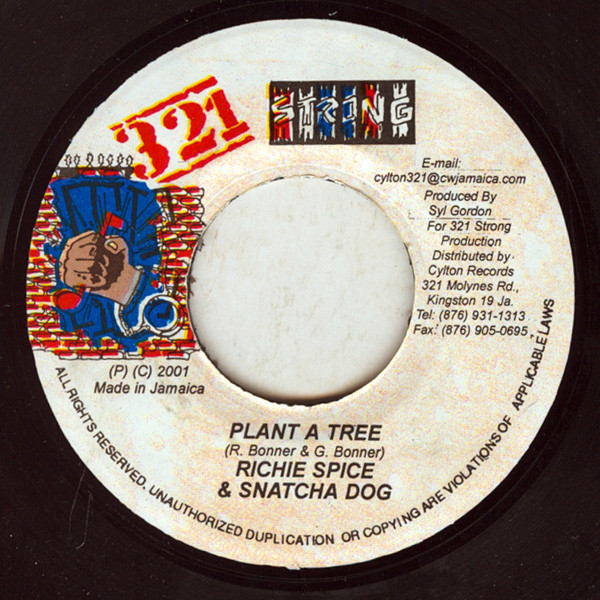 Richie Spice & Snatcha Dog - Plant A Tree | 321 Strong (none) - main Richie Spice & Snatcha Dog - Plant A Tree | 321 Strong (none) - main