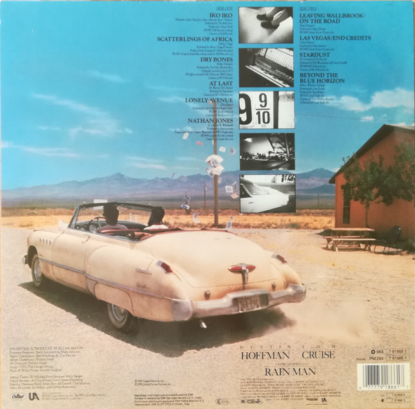 Various - Rain Man (Original Motion Picture Soundtrack) | Capitol Records (064 7 91866 1) - 2 Various - Rain Man (Original Motion Picture Soundtrack) | Capitol Records (064 7 91866 1) - 2