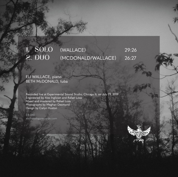 Eli Wallace / Beth McDonald - Solo/Duo | Eschatology Records (ER-010) - 2