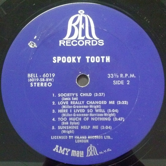 Spooky Tooth - Spooky Tooth | Bell Records (BELL 6019) - 4 Spooky Tooth - Spooky Tooth | Bell Records (BELL 6019) - 4