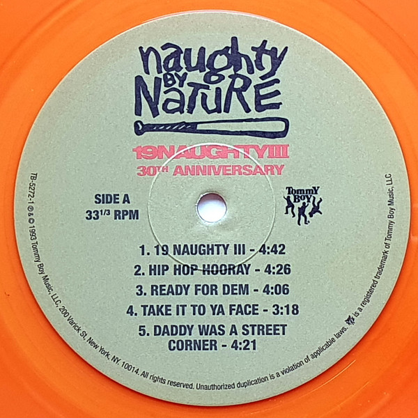 Naughty By Nature - 19 Naughty III | Tommy Boy (TB-5272-1) - 4