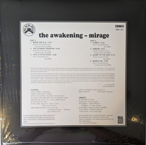 The Awakening - Mirage | Real Gone Music (RGM-1261)