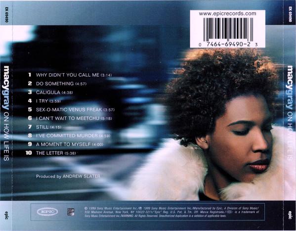 Macy Gray - On How Life Is | Epic (EK 69490) - 2 Macy Gray - On How Life Is | Epic (EK 69490) - 2