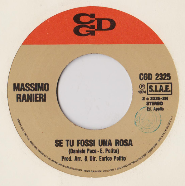 Massimo Ranieri - Immagina | CGD (CGD 2325) - 4