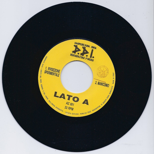 D.D.I. - Fanculo I Suoni Puliti | AZ Autoproduzioni (AZ 001) - 2