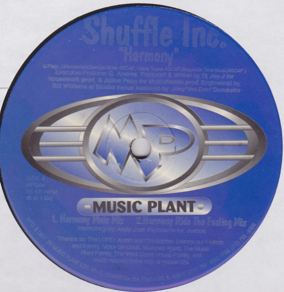 Shuffle Inc. - Harmony / Funky Rhythm | Music Plant (MP044) - main