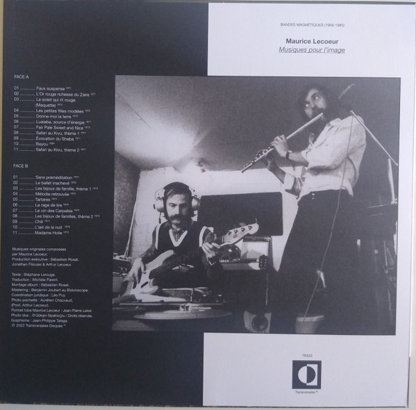 Maurice Lecoeur - Musiques Pour L'Image (Bandes Magnétiques 1969-1985) | Transversales Disques (TRS23) - 2