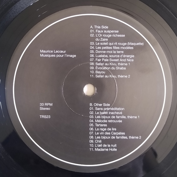 Maurice Lecoeur - Musiques Pour L'Image (Bandes Magnétiques 1969-1985) | Transversales Disques (TRS23) - 3