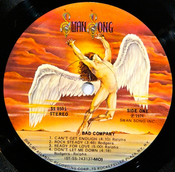 Bad Company - Bad Company | Swan Song (SS 8501) - 4 Bad Company - Bad Company | Swan Song (SS 8501) - 4