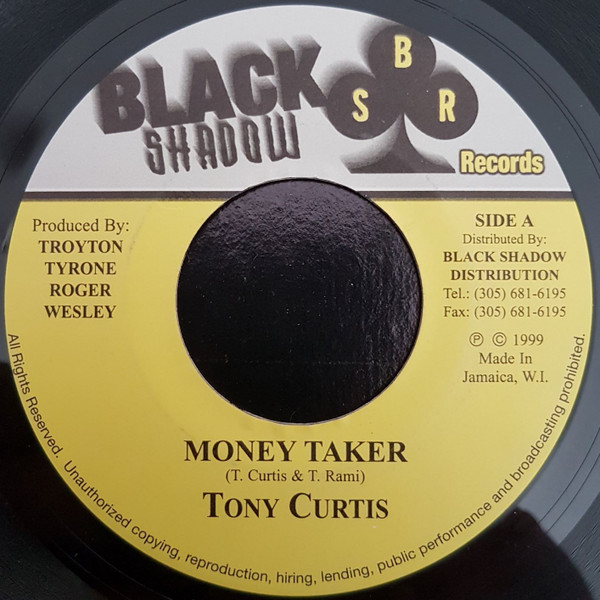 Tony Curtis - Money Taker | Black Shadow Records (none)