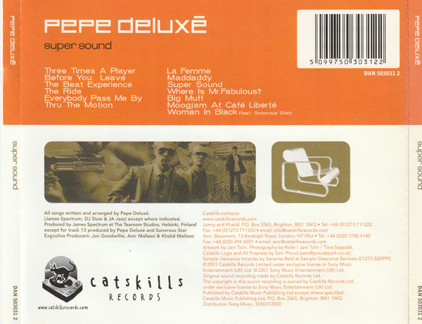 Pepe Deluxé - Super Sound | Catskills Records (DAN 503031 2) - 4