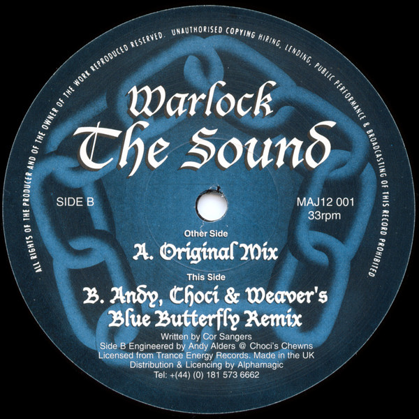 DJ Warlock - The Sound | Majestic 12 (MAJ12 001) - main DJ Warlock - The Sound | Majestic 12 (MAJ12 001) - main
