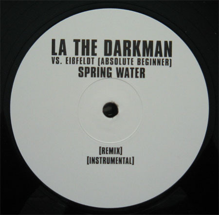 La The Darkman - Spring Water / Spring Water (Remix) | Not On Label (none) - 2 La The Darkman - Spring Water / Spring Water (Remix) | Not On Label (none) - 2