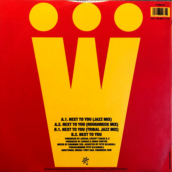 Aswad - Next To You | Mango (12 MNG 753) - main
