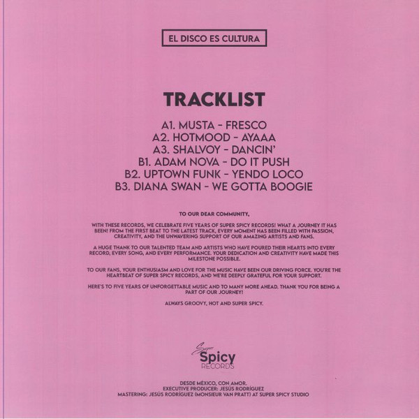 Various - Lustro: Five Years Of Super Spicy Records Part 1 | Super Spicy Records (SSPCYSW002) - 2