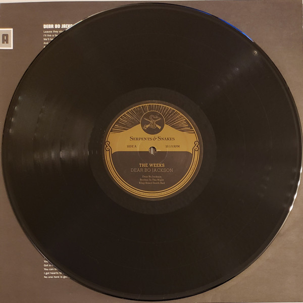The Weeks - Dear Bo Jackson | Serpents & Snakes (005) - 3 The Weeks - Dear Bo Jackson | Serpents & Snakes (005) - 3