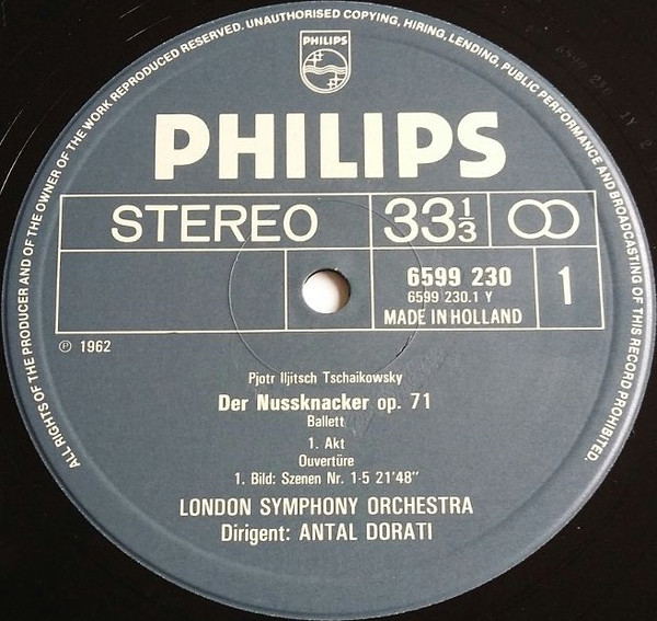 Pyotr Ilyich Tchaikovsky , Antal Dorati , London Symphony Orchestra And London Symphony Chorus - Der Nussknacker Gesamtaufnahme The Complete Nutcracker | Philips (6780 250) - 3