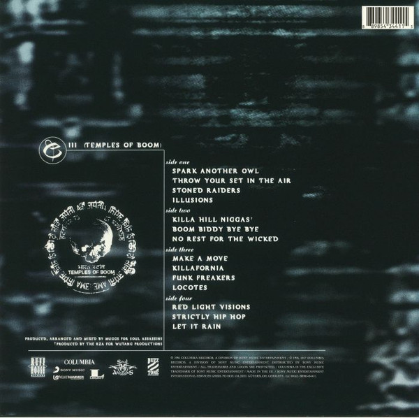 Cypress Hill - III - Temples Of Boom | Ruffhouse Records (88985434411) - 3