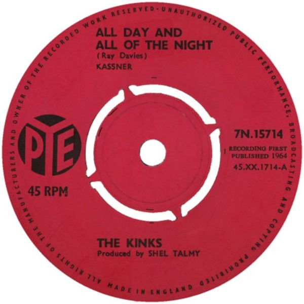 The Kinks - All Day And All Of The Night | Pye Records (7N.15714) - main The Kinks - All Day And All Of The Night | Pye Records (7N.15714) - main