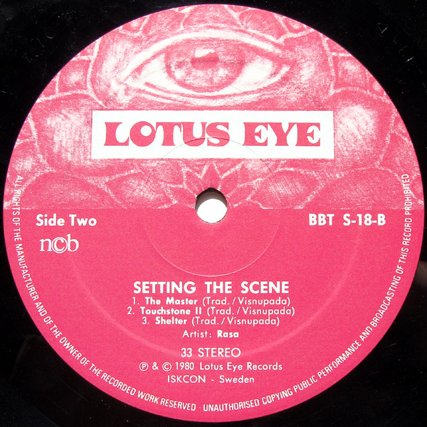 Rasa - Setting The Scene | Lotus Eye Records (BBT S-18) - 4 Rasa - Setting The Scene | Lotus Eye Records (BBT S-18) - 4