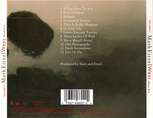 Mark Eitzel - West | Warner Bros. Records (9362-46602-2) - main