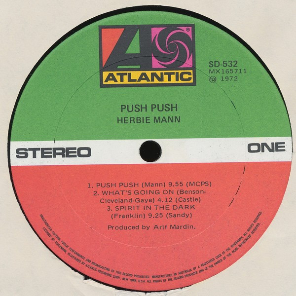 Herbie Mann - Push Push | Atlantic (SD 532) - 3 Herbie Mann - Push Push | Atlantic (SD 532) - 3