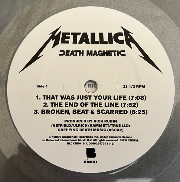 Metallica - Death Magnetic | Blackened (BLCKND018-1) - 4 Metallica - Death Magnetic | Blackened (BLCKND018-1) - 4