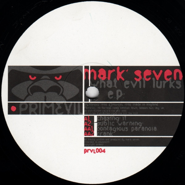 Mark Seven - What Evil Lurks E.P. | Primevil (prvl004) - 3